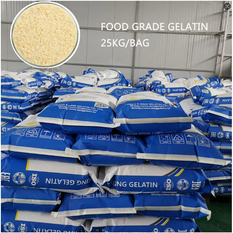 Wholesale Halal Edible Gelatin Powder From Bovine Skin for Gummies 120-240 Bloom